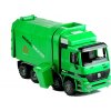 LEAN TOYS Smetiarske auto s košom - zelené
