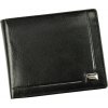 Pánska kožená peňaženka Rovicky PC-103-BAR RFID čierna 12 x 9 x 2,5 cm
