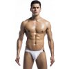 Mob - white fetish jockstrap swimsuit size m