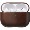Puzdro na slúchadlá NOMAD Modern Leather Case pre Apple Airpods Pro 3, hnedé