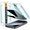 Spigen Glass tR EZ Fit (Privacy) 2 Pack Transparency iPhone 15 Pro Max AGL06874