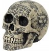 MystiCalls Dekorativní lebka „Ouija“, 16 cm