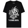 Cyberpunk 2077 - Samurai ALT Men's Short Sleeved T-shirt Velikost: XL, Barva: Black