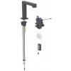 Geberit Brenta - Termostatická elektronická umývadlová batéria, batériové napájanie, easy to clean, matná čierna 116.198.14.1