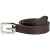 GANT G LEATHER BELT DARK BROWN