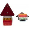 Svetlo na prívesný vozík LED BLOW 23-219 s káblom a trojuholníkom