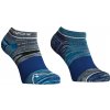 Pánske nízke ponožky Ortovox Alpine Low Socks M Veľkosť ponožiek: 42-44 / Farba: modrá