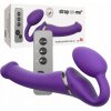 Strap-on-me M Samodržiaci Strap-On s vibráciami a USB nabíjaním