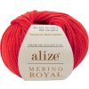 Alize - Merino royal 56 červená