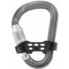 PETZL ATTACHE BAR SCREW LOCK HMS GRAY