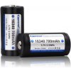 KeepPower P1634C 16340 700 mAh Li-ion 3,7V Button top s ochranou