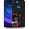 Picasee silikónový čierny obal pre Xiaomi Mi 8 Lite - Francúzsky Buldoček