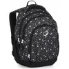 Bagmaster SUPERNOVA 24 A studentský batoh – černo-bílý Černá 34 l 230311