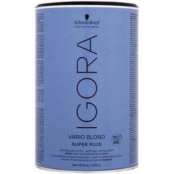 Schwarzkopf Igora Vario Blond Extra Power biely bezprašný extra silný melír 450 g