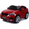 mamido Elektrické autíčko BMW X6 M dvojmiestne XXL lakované červené