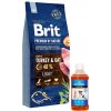 Brit Premium By Nature Light 15kg + LAB V Lososový olej pre psy a mačky 500ml