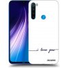 Picasee silikónový prehľadný obal pre Xiaomi Redmi Note 8 - Milujem ťa
