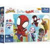 Trefl Puzzle Super Shape XXL Spidey a jeho úžasní priatelia 60 dielikov