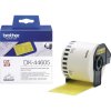 Brother Brother DK44605 - Entfernbarer Klebstoff - Gelb - Rolle (6,2 cm x 30,5 m) etikety v roli 62 mm x 30.48 m papier žltá 1 ks premiestniteľné DK44605; DK44605