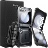 Karl Lagerfeld PU Saffiano Karl and Choupette Samsung Galaxy Z Flip 6 Black KLHCZF6SAPKCNPK