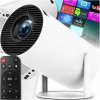 LED projektor MEMFLOW PROJEKTOR ANDROID TV WIFI FULL HD biely