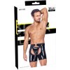 Black Level Vinyl Crotchless & Backless Chaps & String