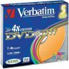 Verbatim DVD+RW, Colour, 43297, 4.7GB, 4x, slim box, 5-pack, bez možnosti potlače, 12cm, pre archiváciu dát