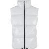 Def Shiny Puffer vest white