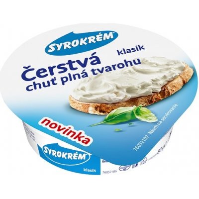 Syrokrém čerstvá chuť Klasik 80 g