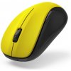 Hama bezdrôtová optická myš MW-300 v2, tichá, žltá