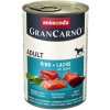 Animonda Gran Carno Adult hovädzie & losos & špenát 800 g
