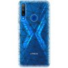 Odolné silikónové puzdro iSaprio - Abstract Triangles 03 - black - Huawei Honor 9X