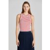 TRIČKO GANT STRIPED TANK TOP BRIGHT RED