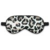 Textilomanie Škraboška na spanie SLEEPY LEOPARD, čierna