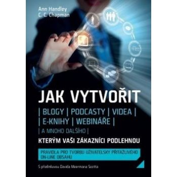 Jak vytvořit blogy, podcasty, videa, e-knihy, webináře- Ann Handley...