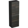Vysoká skrinka do kúpeľne Intedoor TRENTA čierna matná 50 x 161,8 x 35 cm TRE SV 50 2D K S U129