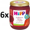 HiPP BIO Jablko, jahody a hrušky 6 x 160 g