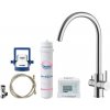 kielle Wimeo - Drezová batéria vrátane filtrácie, brúsená nerezová 10525SFI35