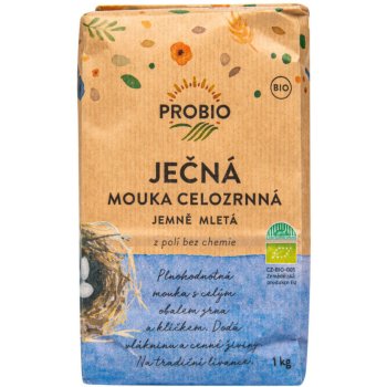 Bioharmonie Bio Ječná mouka celozrnná jemně mletá 1kg