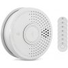 SHD by oneConcept Detektor dymu DOF39, plast, výstražný signál: 85 dB, 9V na batérie (DOF39-8er)