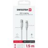 Swissten 71529204 USB-C / Lightning, 1,5m, bílý