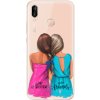 Odolné silikónové puzdro iSaprio - Best Friends - Huawei P20 Lite