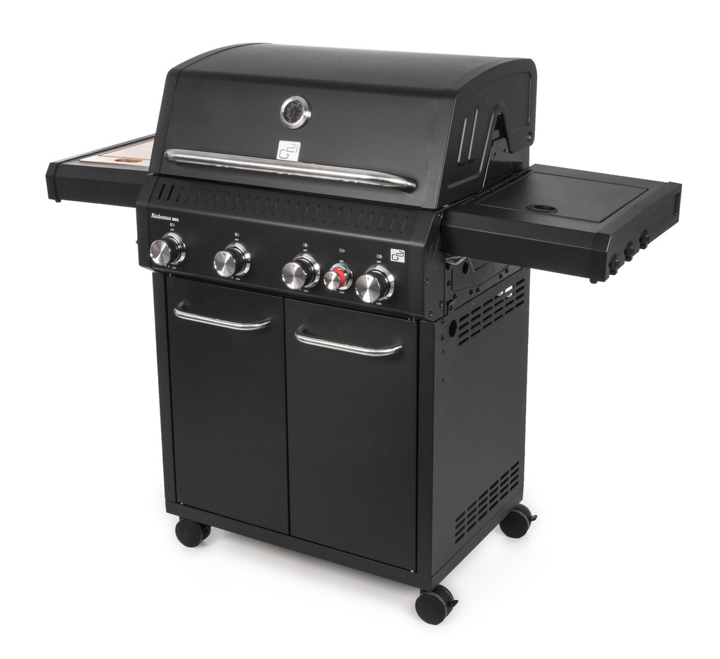 G21 Alabama Black BBQ Premium Line, 5 horákov + zdarma redukčný ventil GAH-BBQ4ALAB-BL