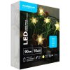 Modee Lighting LED dekorácia 10 LED 90cm vločky 2xAA batérie