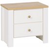 Jurek Krémovo biely nočný stolík Sauki