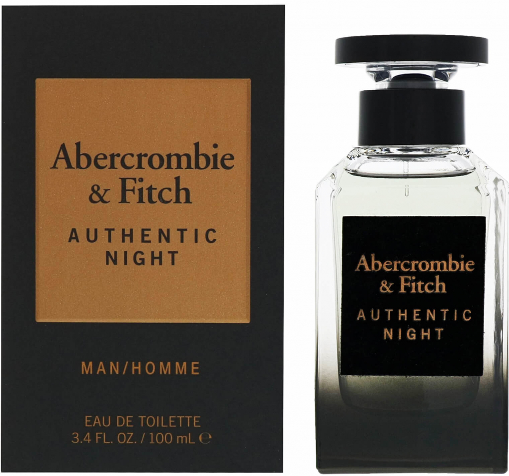 Abercrombie & Fitch Authentic Night toaletná voda pánska 100 ml