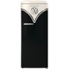 Jednodverová chladnička Gorenje OBRB615DBK Retro 247 l Dynamic Cooling LED