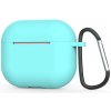 Techsuit Silicone puzdro pre AirPods 4 – ultratenké, hladké – tyrkysové