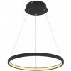 GLOBO 67192-19B RALPH závesné svietidlo LED D385mm 19W/800lm 3000K čierna matná, opál