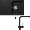 Schock Set S25-3 (Formhaus D-100S-A + Epos) nero FOMD100SACTGNE; 540000CTGNE